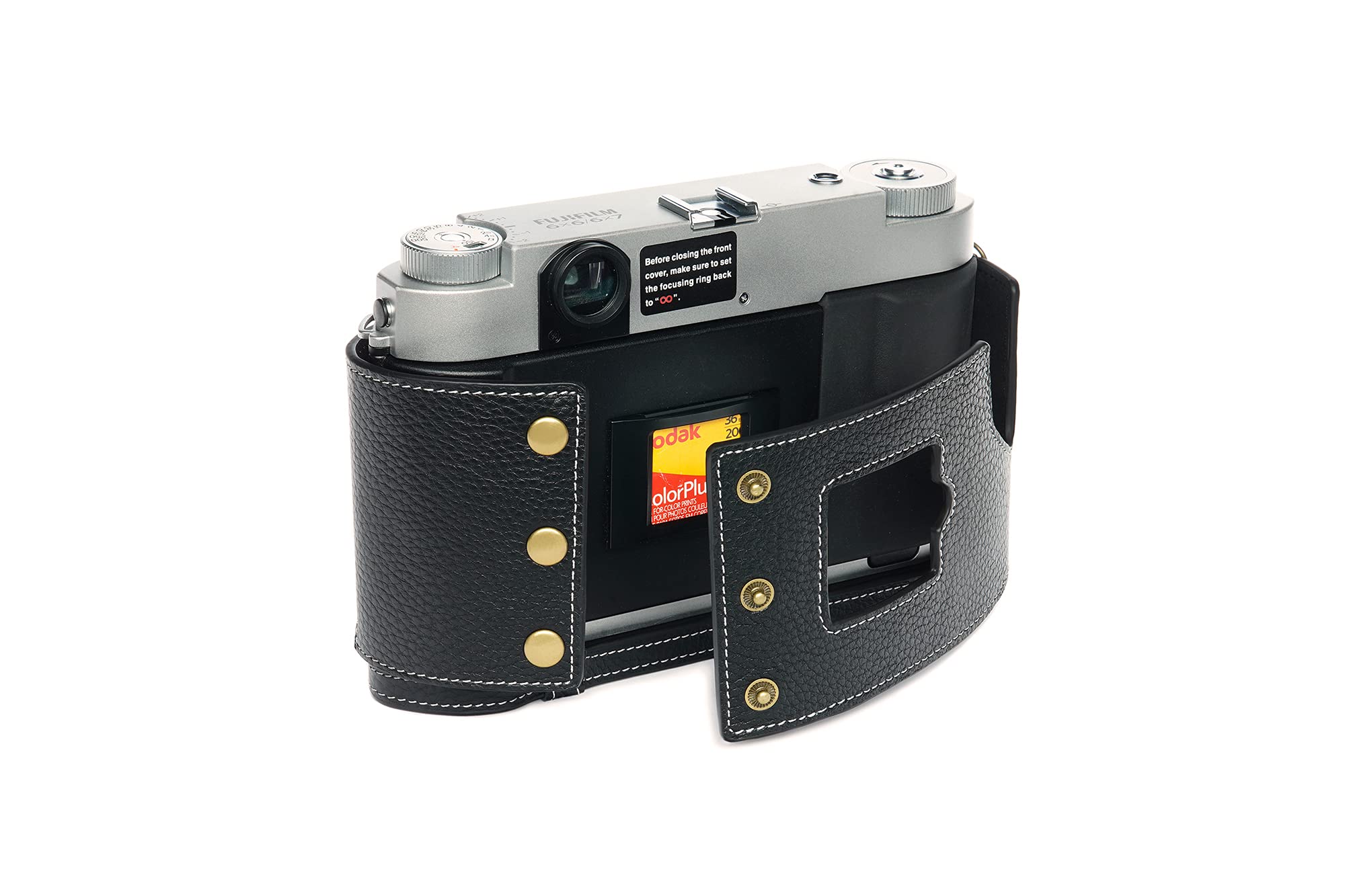 本革 FUJIFILM GF670/ BESSAⅢ667 用カメラケース Amazon.com : GF670 GF670W Case, BolinUS Handmade Genuine Real