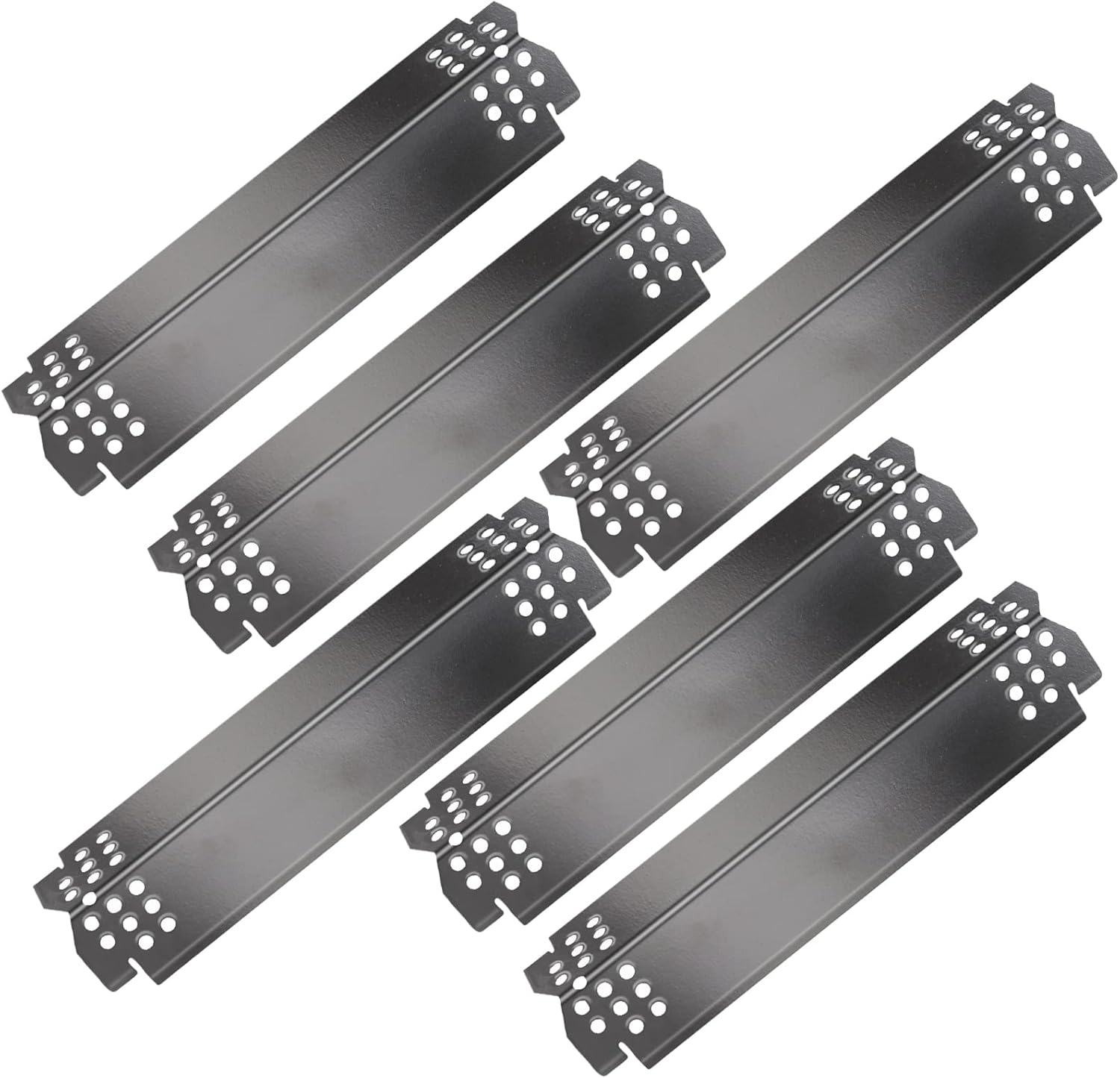 Hongso 14 9/16" Grill Heat Plates for nexgrill replacement parts 6 burner 720-0898 720-0896B 720-0896C 720-0896X 720-0896E Models
