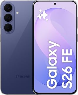Samsung Galaxy S26 FE 5G Smartphone with Galaxy AI (Blueberry, 8GB RAM, 256GB Storage)