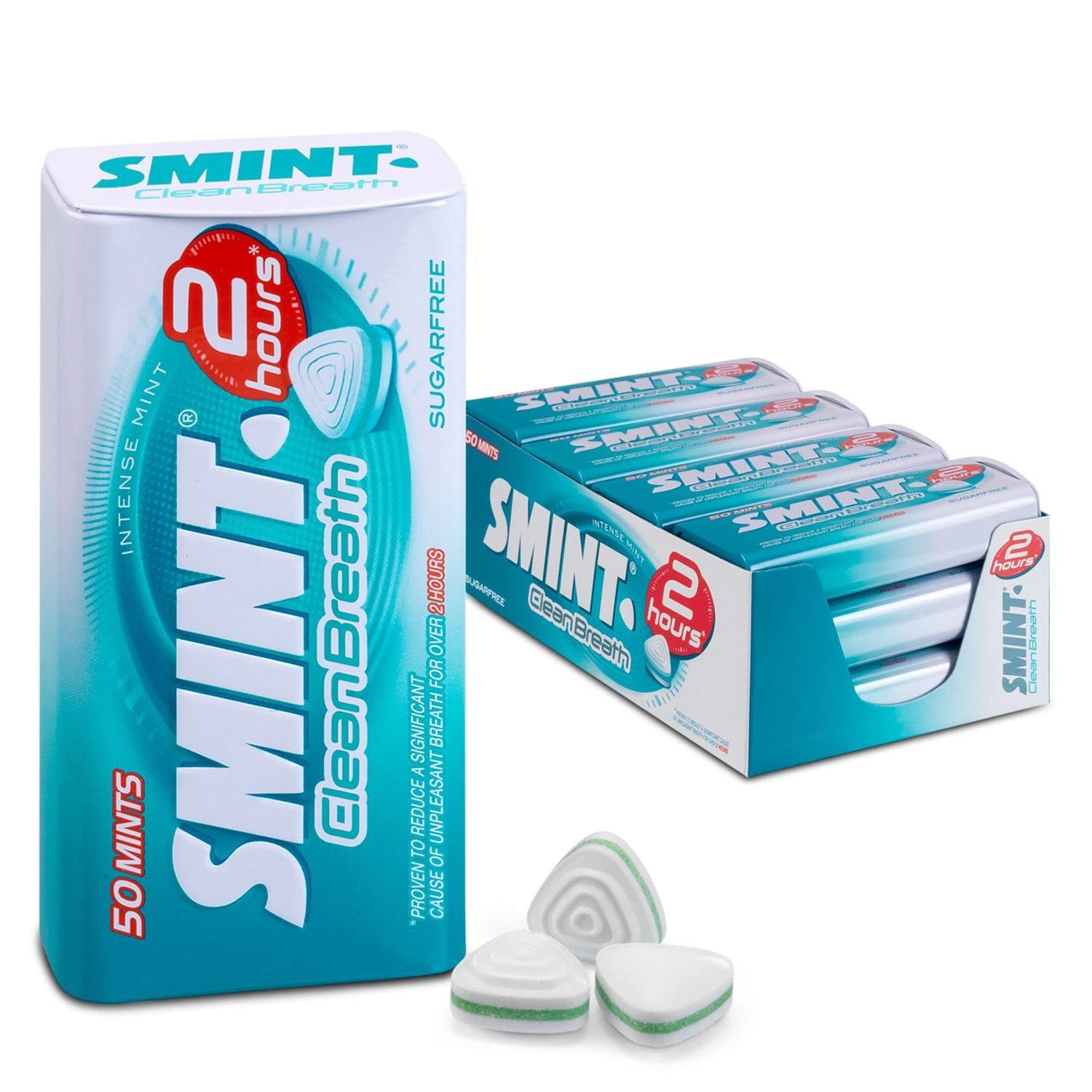 Buy Smint Breath Mints Smint 2 Hours Clean Breath Intense Mint Pack