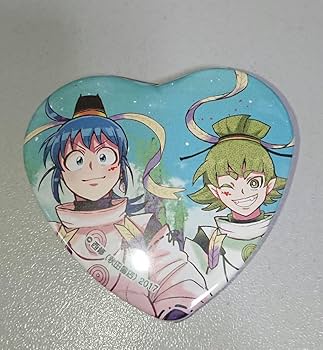 Amazon.co.jp: 魔入りました入間くん C103 ハート缶バッジ バルス