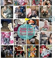 Vista 115 de Sawimlgy - Botines de algodón antideslizantes para recién nacido, con agarre, para cuna o para el invierno 010/Amarrón