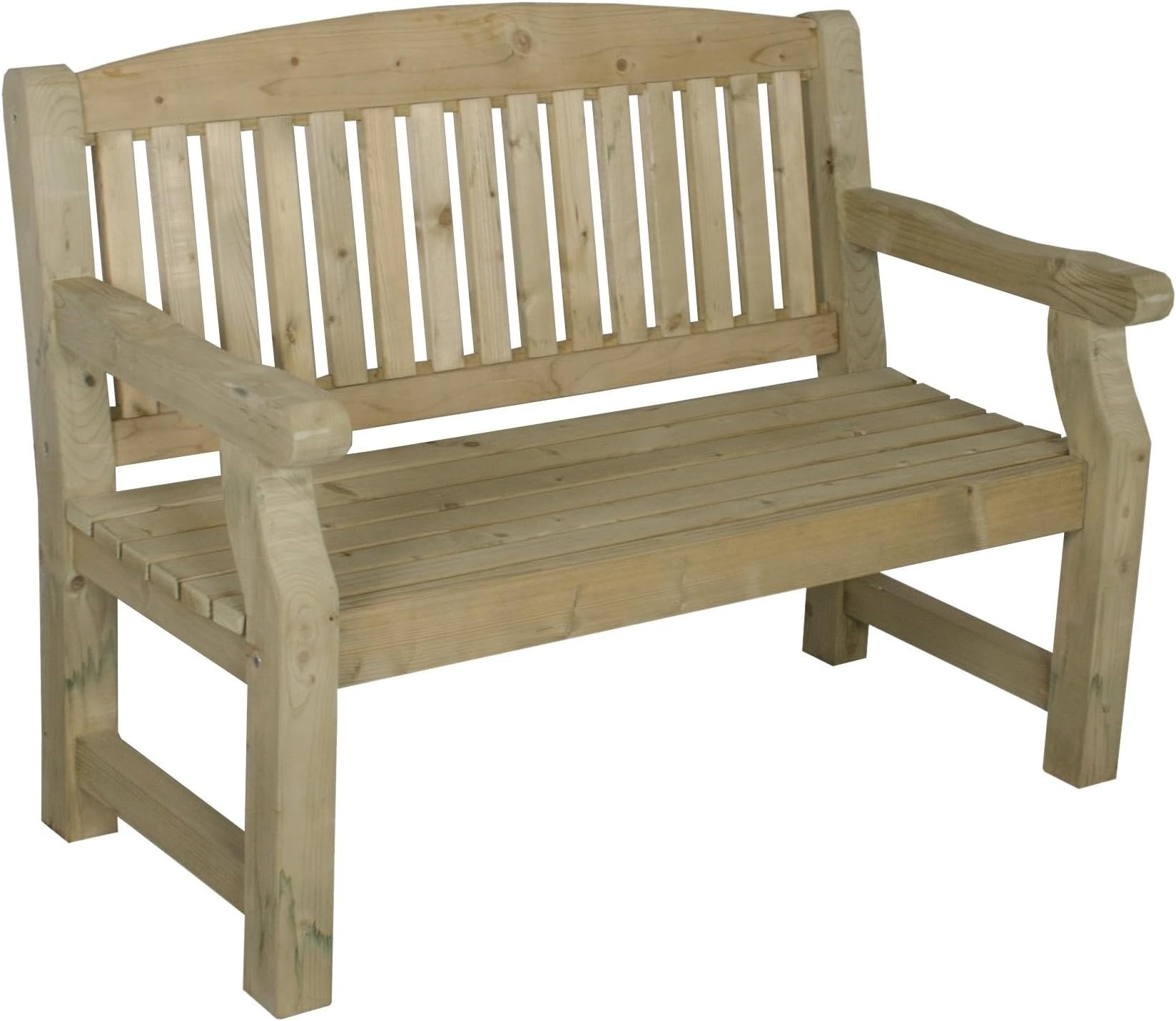 Forest Garden Forest Harvington Bench 4 ft, Pressure Treated