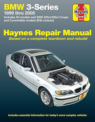 BMW 3-Series and Z4 1999-2005 (Includes 2006 325ci/330ci Coupe and Convertible m