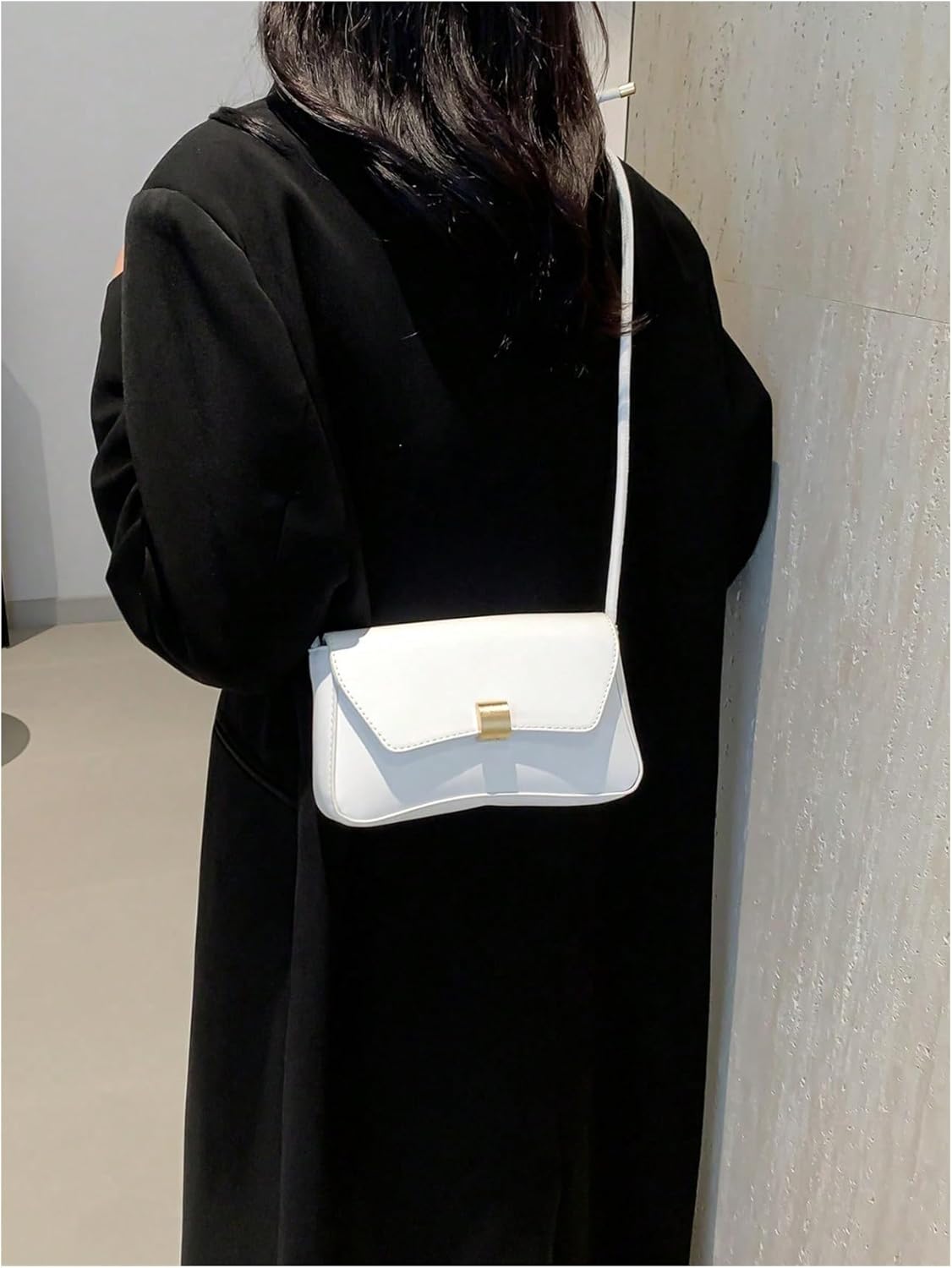 SHENHE Women's PU Leather Shoulder Bag Knotted Top Handle Hobo Purses Underarm Clutch Handbag - Image 2