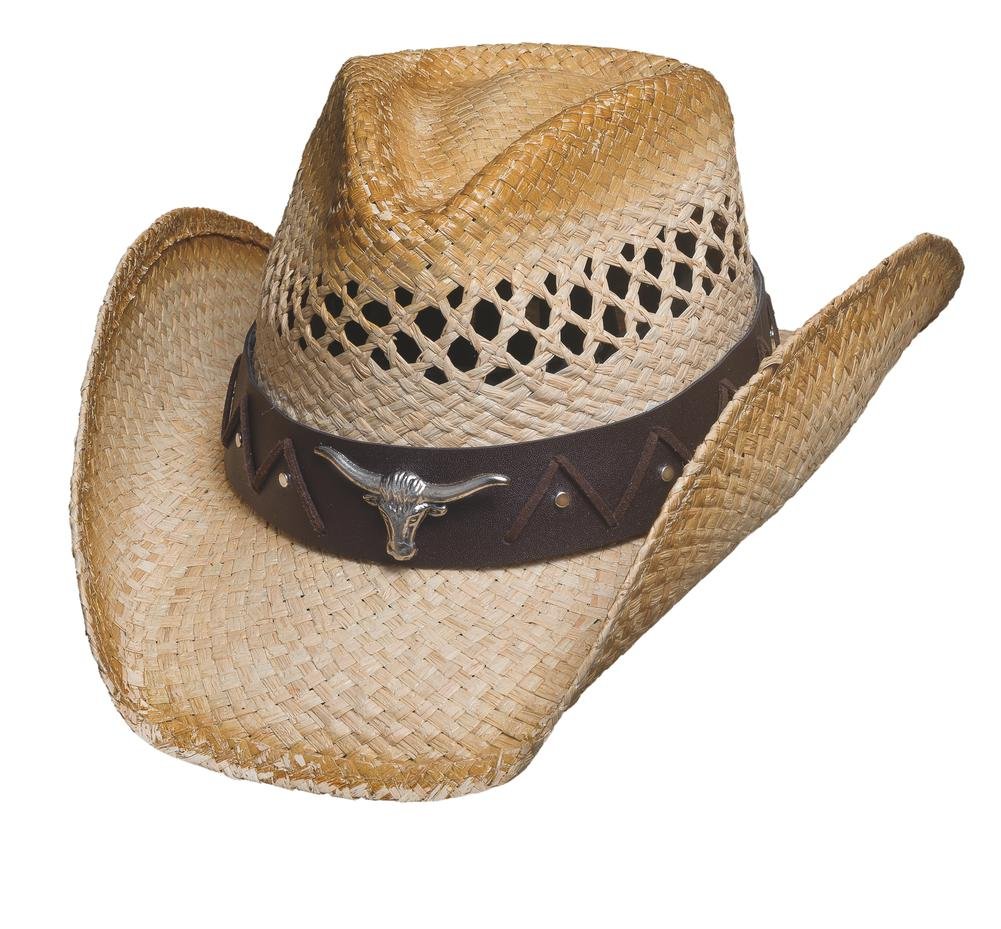 Bullhide Hats2847 Run A Muck Collection Texas Ranch L-XL Natural Cowboy Hat