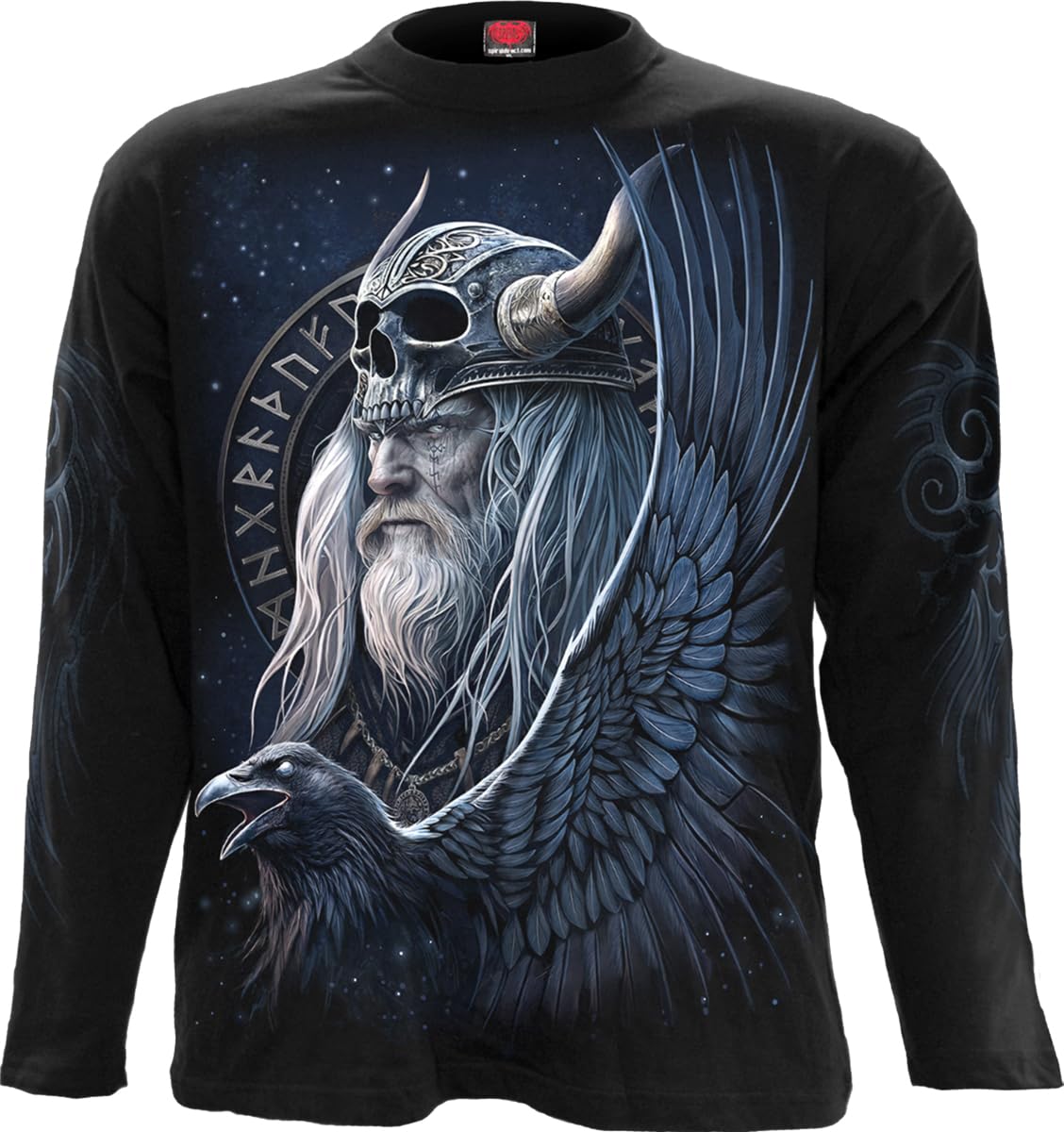 Spiral - Odin's Warrior - Longsleeve T-Shirt Black - L