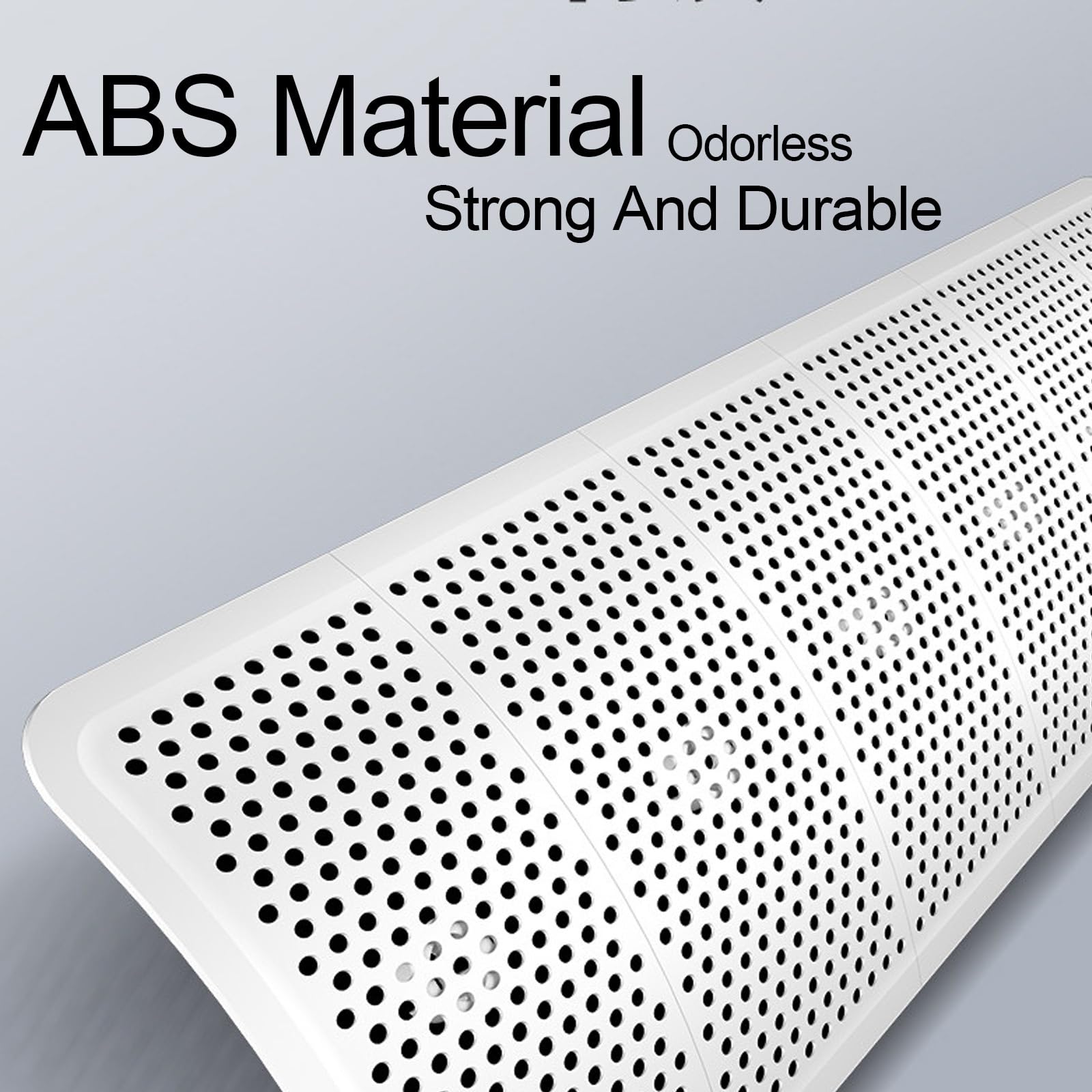 Deflettore Condizionatore 67x20cm Barriera Condizionatore con Controllo del Flusso d'Aria a 6 Zone, Regolabile a 270°