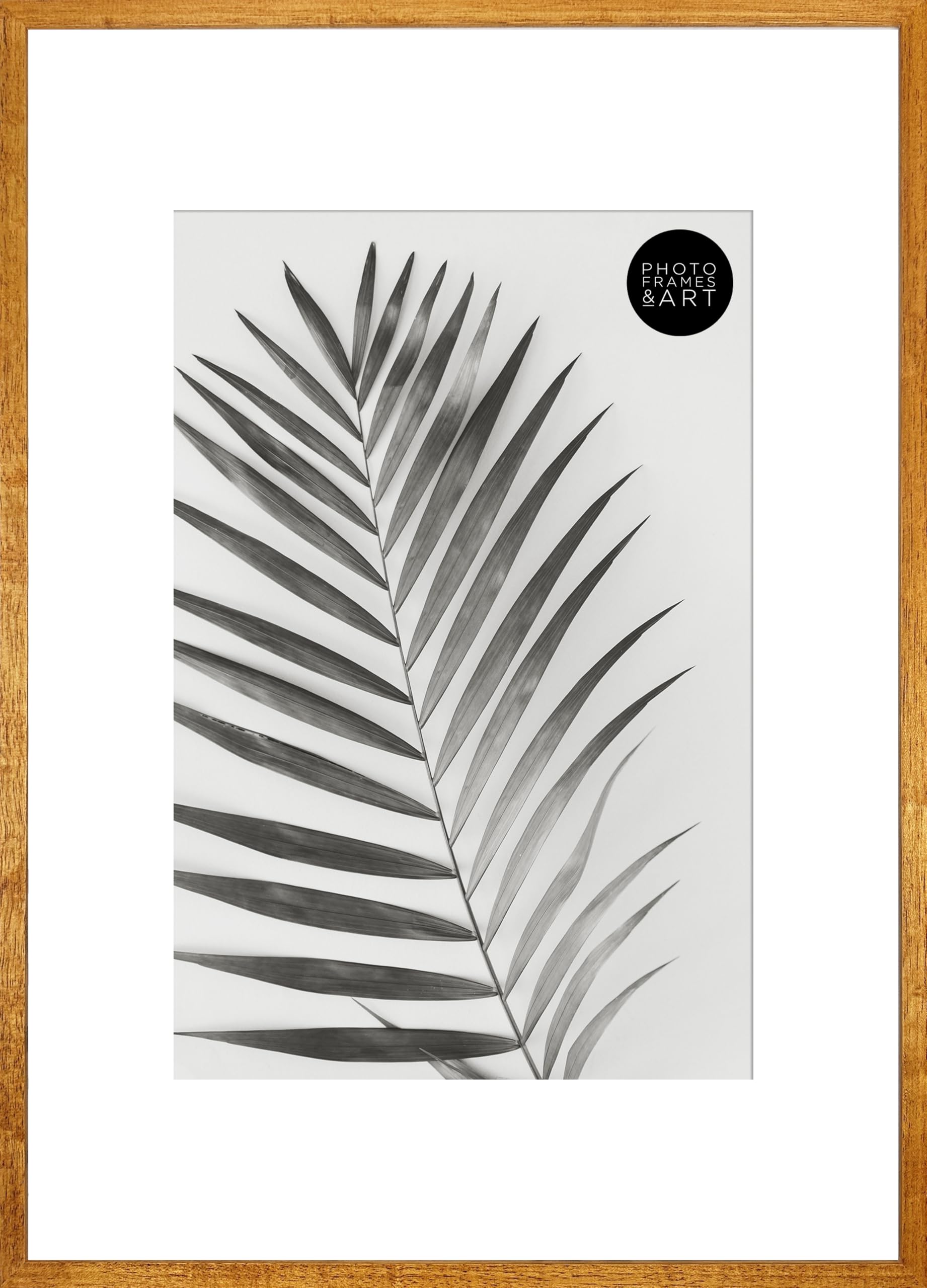 pf+a Winchester a2 frame with a3 mount - Perspex Window - Wooden Photo Frame / A2 For A3 With Mount Poster Frame