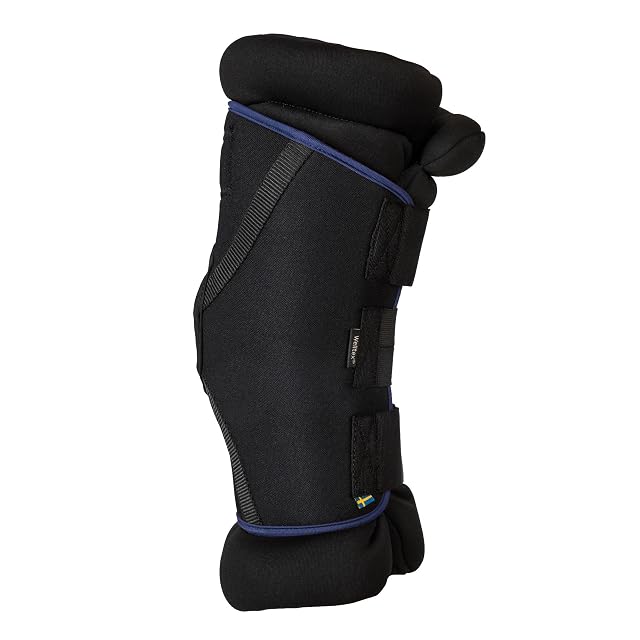 Foto 3 de 6 de Back on Track Royal - Protector de Tobillo de Lujo, Color Negro o Azul (XL, Azul)