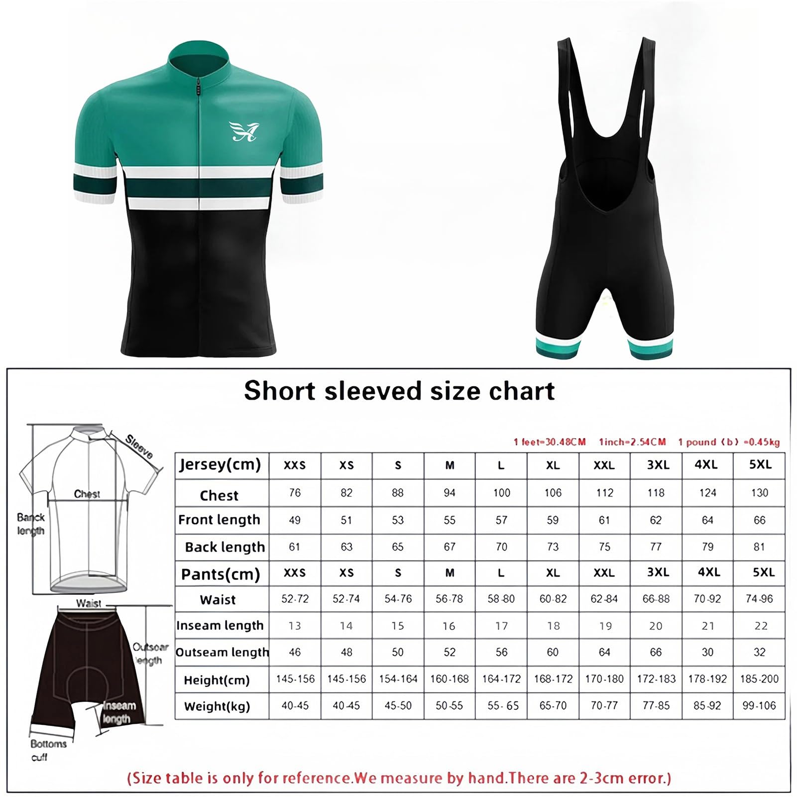 Męski strój rowerowy 2024 Pro Team koszulka kolarska zestaw dla mężczyzn 9D żel wyściełany śliniak krótki oddychający szybkoschnący, Jasnozielony-2, XL
