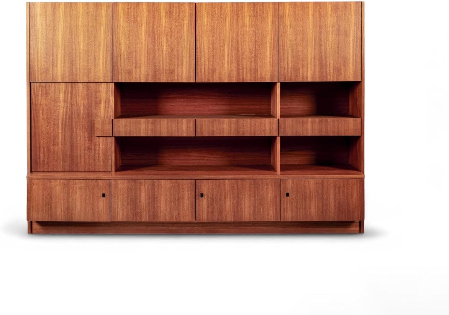 Mid Century BOOKCASE for Home & Office(BROWN)