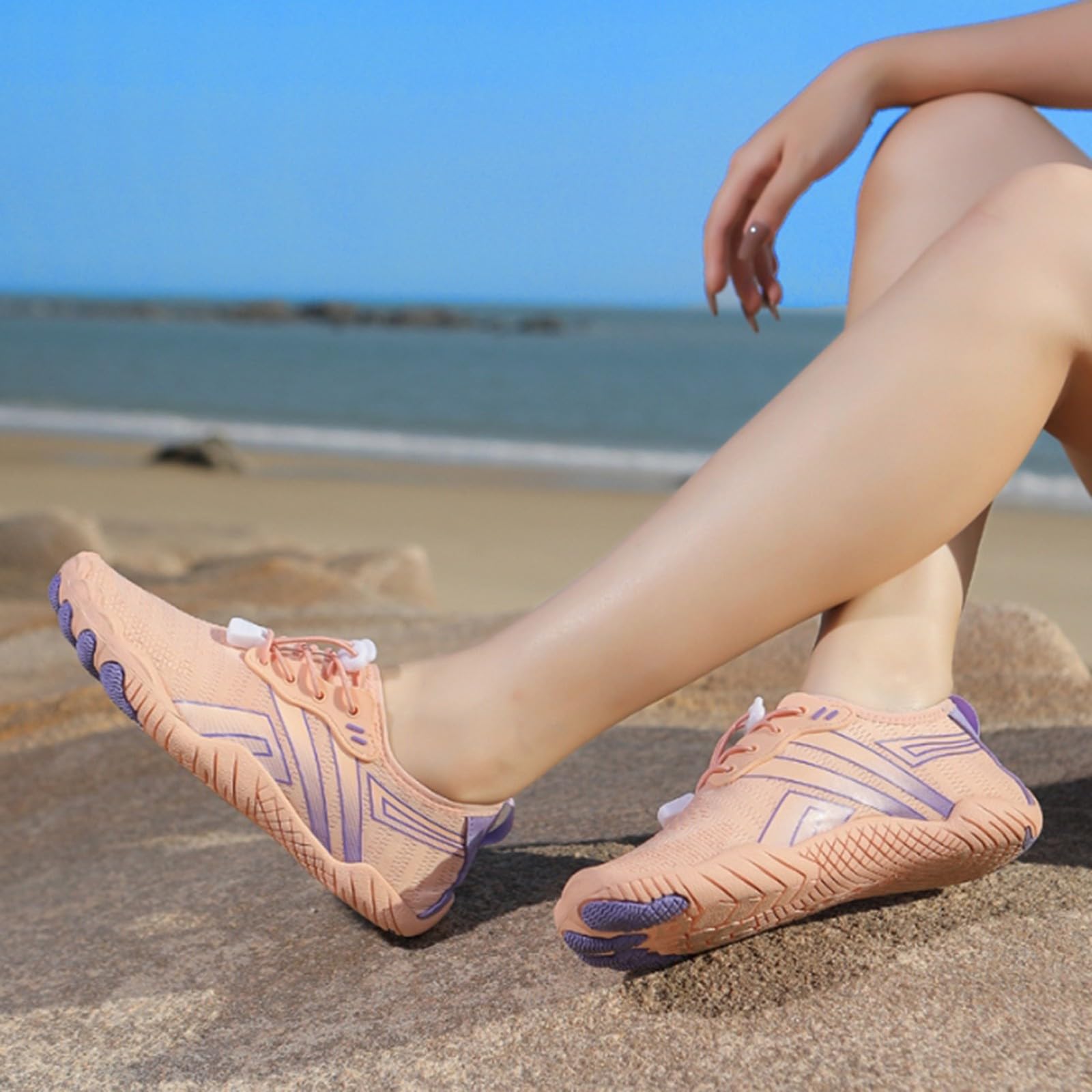 Générique Scarpe E Sport Uomo Scarpe Acquatiche per Donne e Uomini Spiaggia a piedi Nudi Sport all'aperto Estate Escursionismo Escursionismo Escursionismo Running Donna
