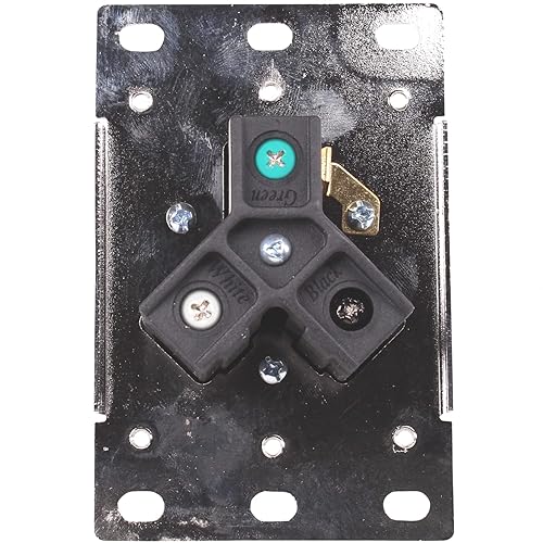 Miniatura 5 de Journeyman-Pro RV 30 Amp, 125 voltios, NEMA TT-30R, 2P, 3W  Toma de corriente de montaje empotrado, hoja recta, grado industrial, conexión a tierra,