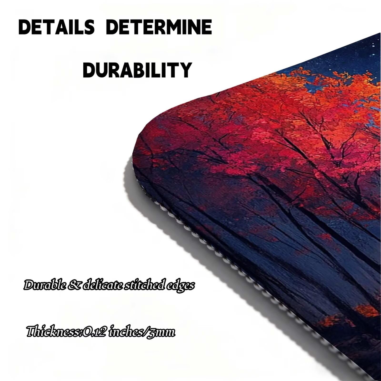 Tapis de Souris Gaming, Lune sous Main Bureau XXL 1000x500cm g811g-465