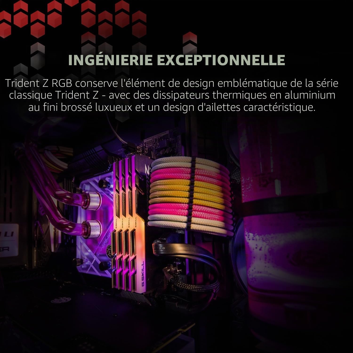 G.Skill Trident Z RGB Series 16 Go (2 x 8 Go) 288 broches SDRAM