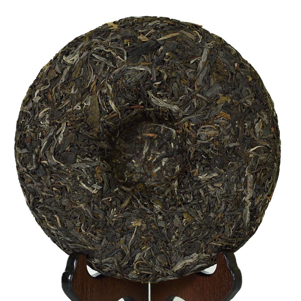 Puerh Tea - Raw Puerh Tea Cake 357g / 12.6oz 2019 Year Nonpareil Supreme Bingdao Iceland Ancient Tree Spring - Chinese Pu erh Puer Pu'er Pu-erh Tea