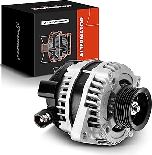 A-Premium Alternator Compatible with Honda Odyssey 2007, Pilot Ridgeline 2007-2008 & Acura MDX 2006-2009, RL 2005-2008, TL 2006-2008, 3.2L 3.5L 3.7L