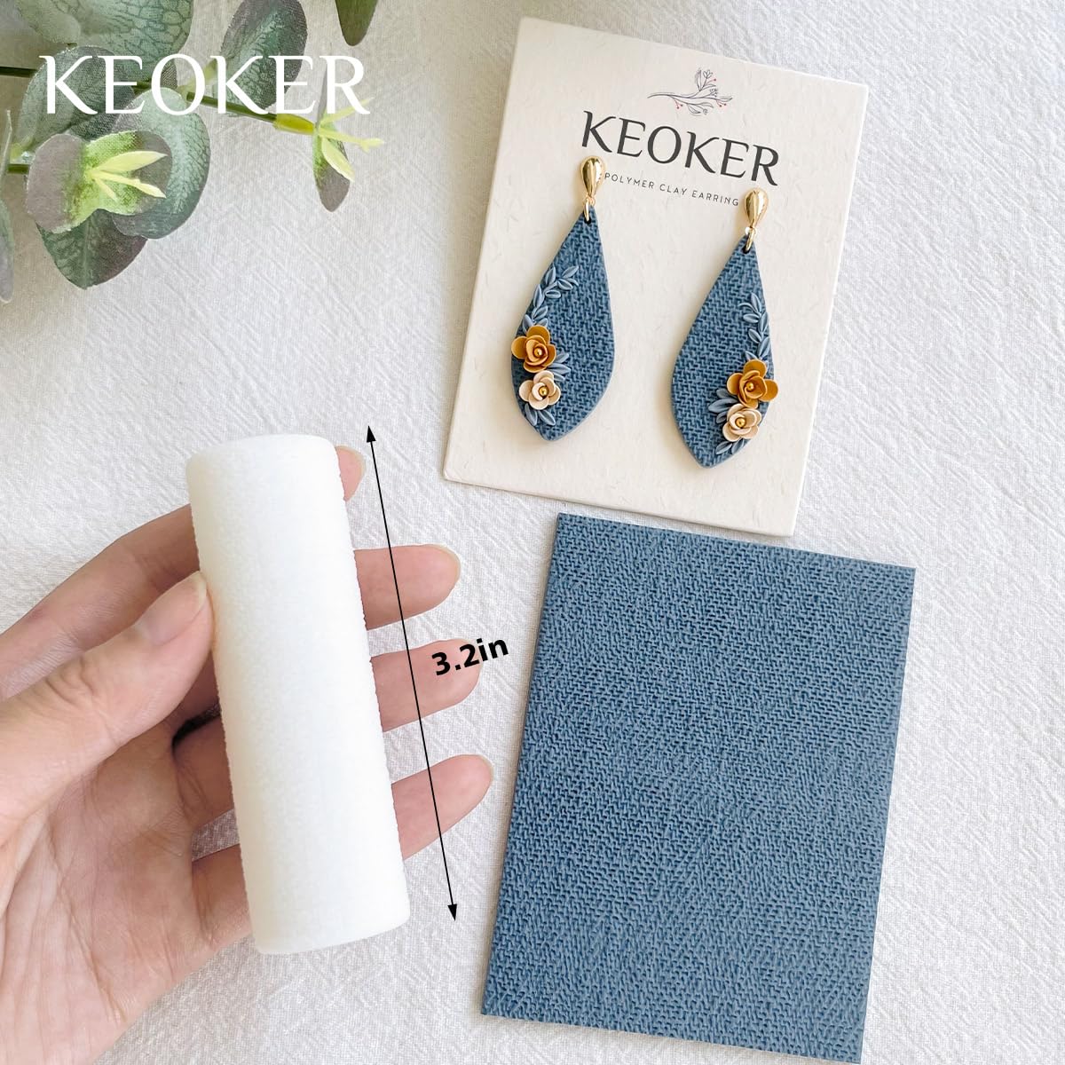 KEOKER Polymer Clay Texture Roller - Image 3