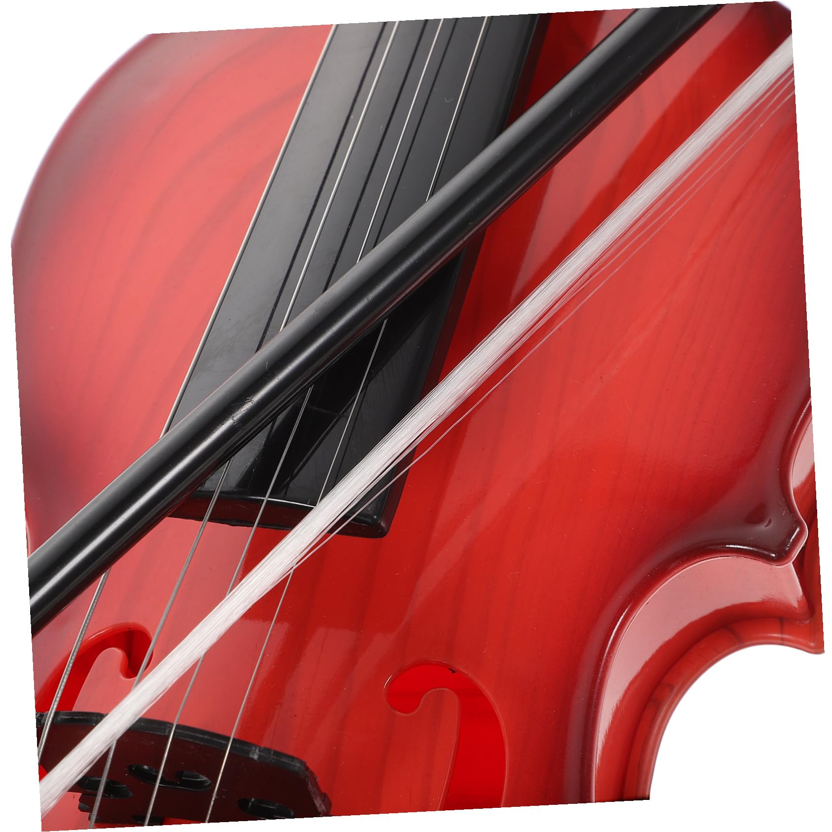 VICASKY Violino Giocattolo Musicale a Forma di Violino Piccolo e Delicato in in per Educazione Musicale per Bambini e Regali di Compleanno