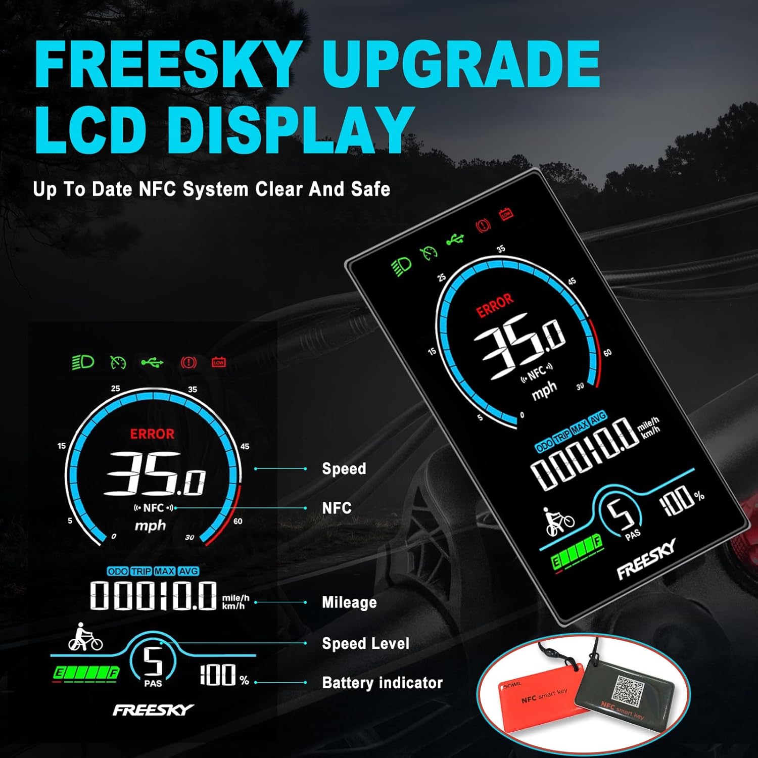 LCD Display Features