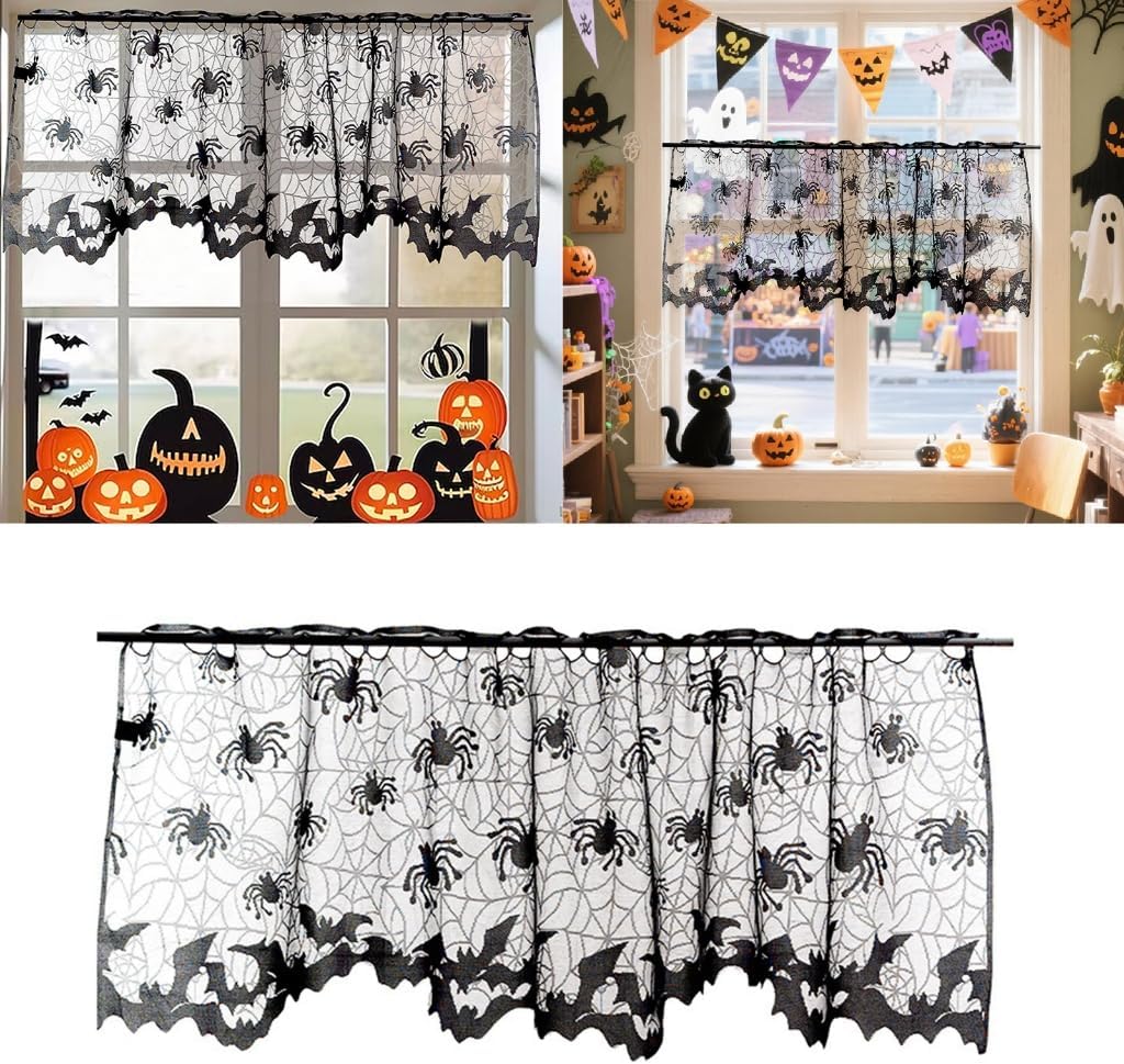 ECVGHD Mystics Door Curtain Hanging Easy Setups Polyester Fabric Designs