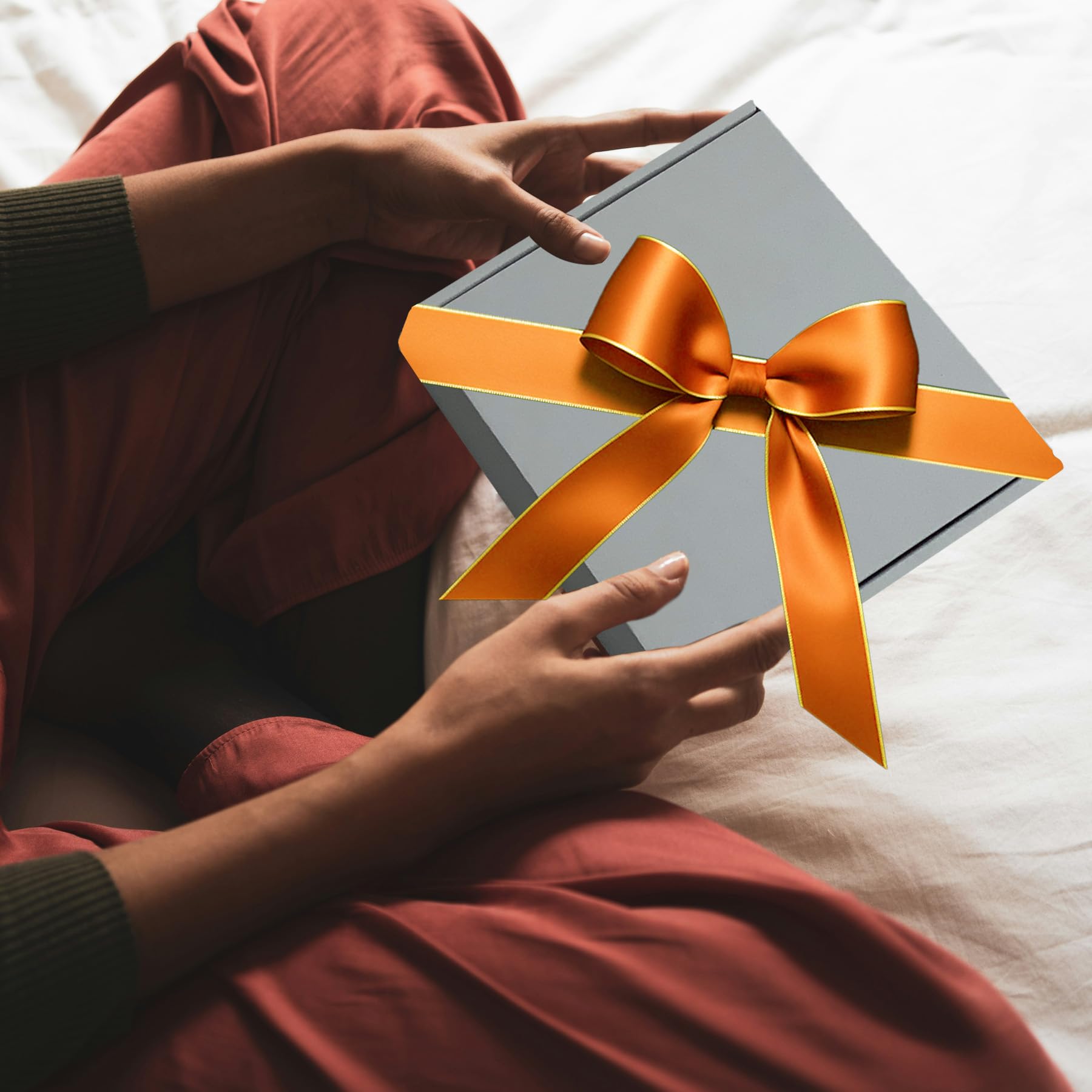 Cajas pequeñas de envío blancas de 7 x 7 x 1 pulgadas, paquete de 50 cajas de cartón para envíos a granel, suministros de embalaje de regalo, cajas de correo de negocios, regalos de negocios