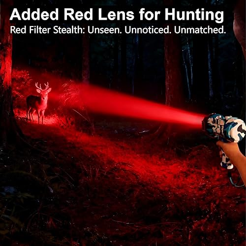 Miniatura 9 de XINXI Foco recargable, linterna de alta potencia de 1,000,000 lúmenes, luz de búsqueda de mano impermeable IP67, con largo tiempo de funcionamiento