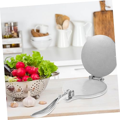 Miniatura 9 de prensa de masa empanada fabricante prensa tortilla prensa 6.49 pulgadas tortilla calentador harina tortilla metal muere acero
