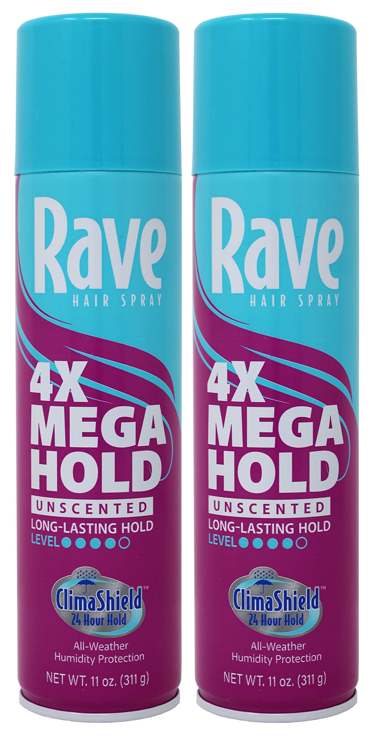 Rave Hs 4x Mega Unscnted Size 11z Rave Hs 4x Mega Unscnted Areo 11z