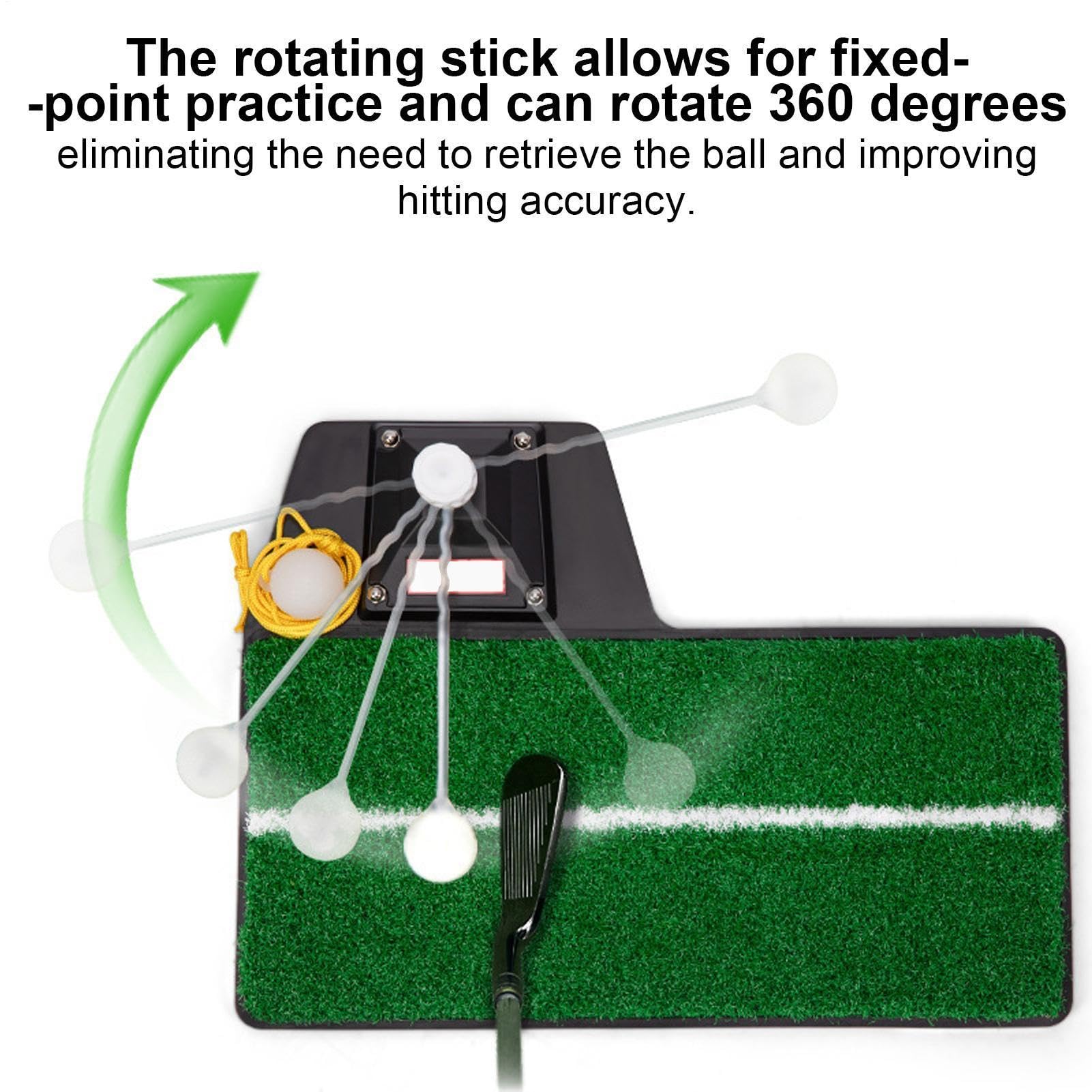 Trener huśtawki golfowej – sprzęt treningowy z regulacją wysokości, precyzyjny trener huśtawki golfowej, dla mężczyzn, kobiet, golfistów, hobbystów, graczy, męża, dziadka, chłopaka, rodziny