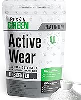 Vista 13 de Detergente para ropa Rockin' Green, Detergente en polvo para ropa a base de plantas, Detergente para ropa totalmente natural, Combate el olor vegano