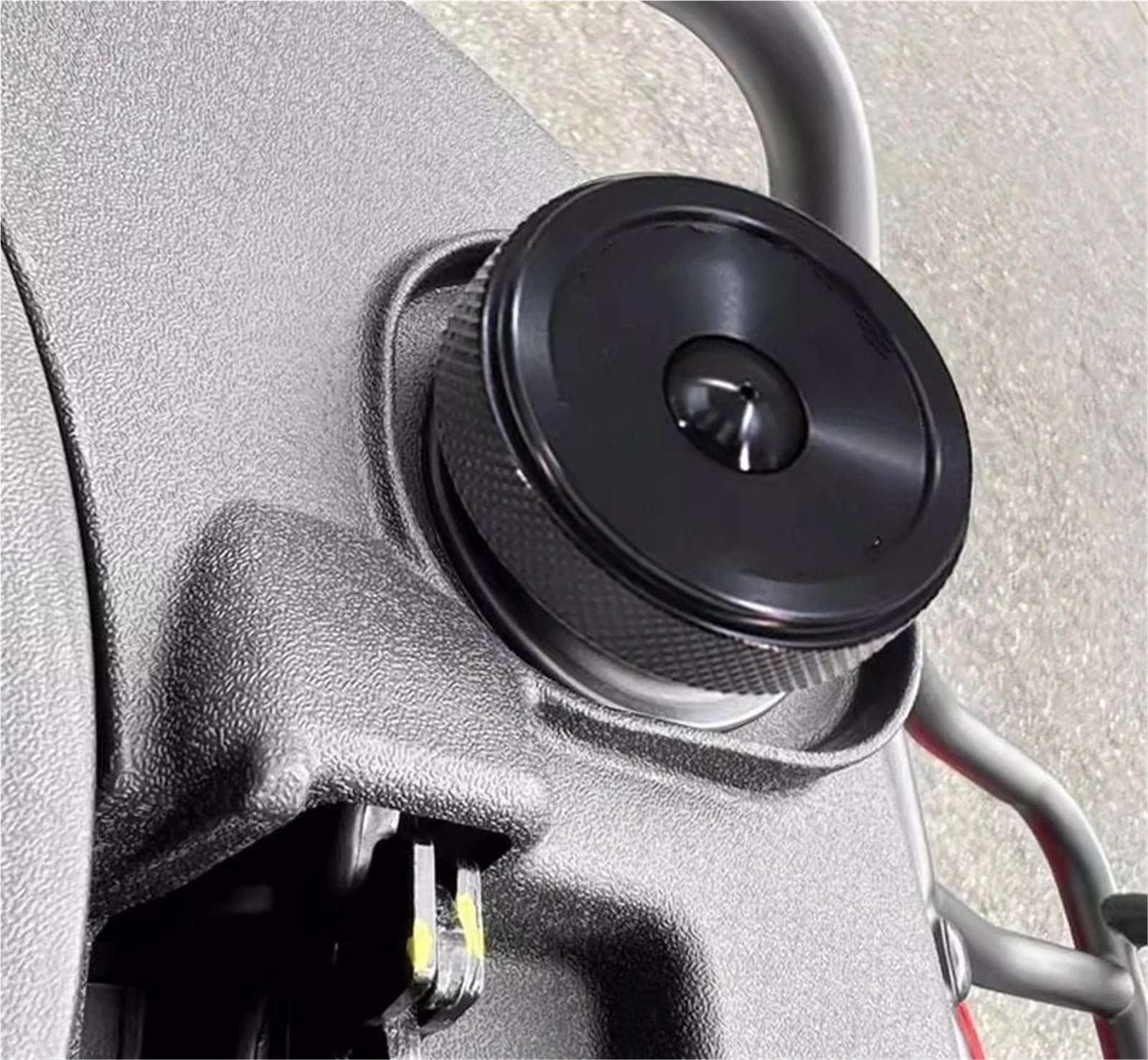 Pasuje do Vespa GTS 250 300 GTV Sprint 150 Primavera LXV motocykl CNC tylny korek wlewu paliwa oleju gazowego