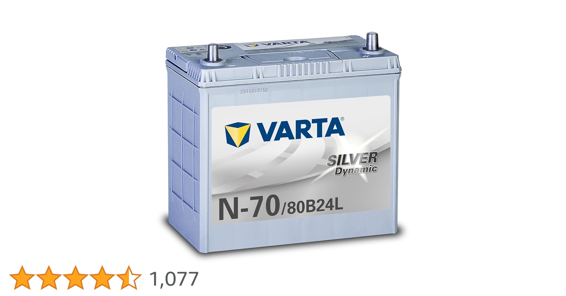 varta Silver Dynamic N-70/80B24L (新品) hakuraishop_sln-70