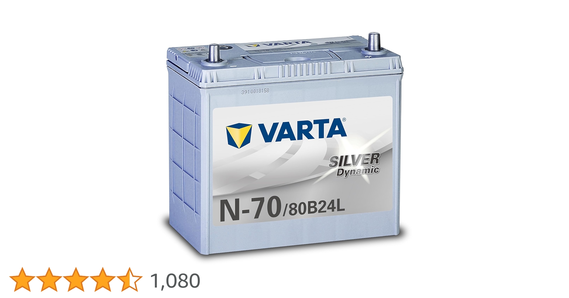 カーバッテリー　 N-70/80B24L Amazon.co.jp: VARTA(バルタ) Silver Dynamic N-70/80B24L 国産車用