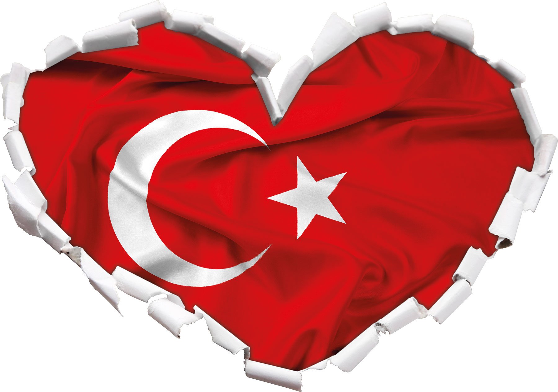 60 Stück Türkei-Flaggen Aufkleber – Selbstklebend, 33 X 20 Mm, Ideal Für Dekoration & Kennzeichnung