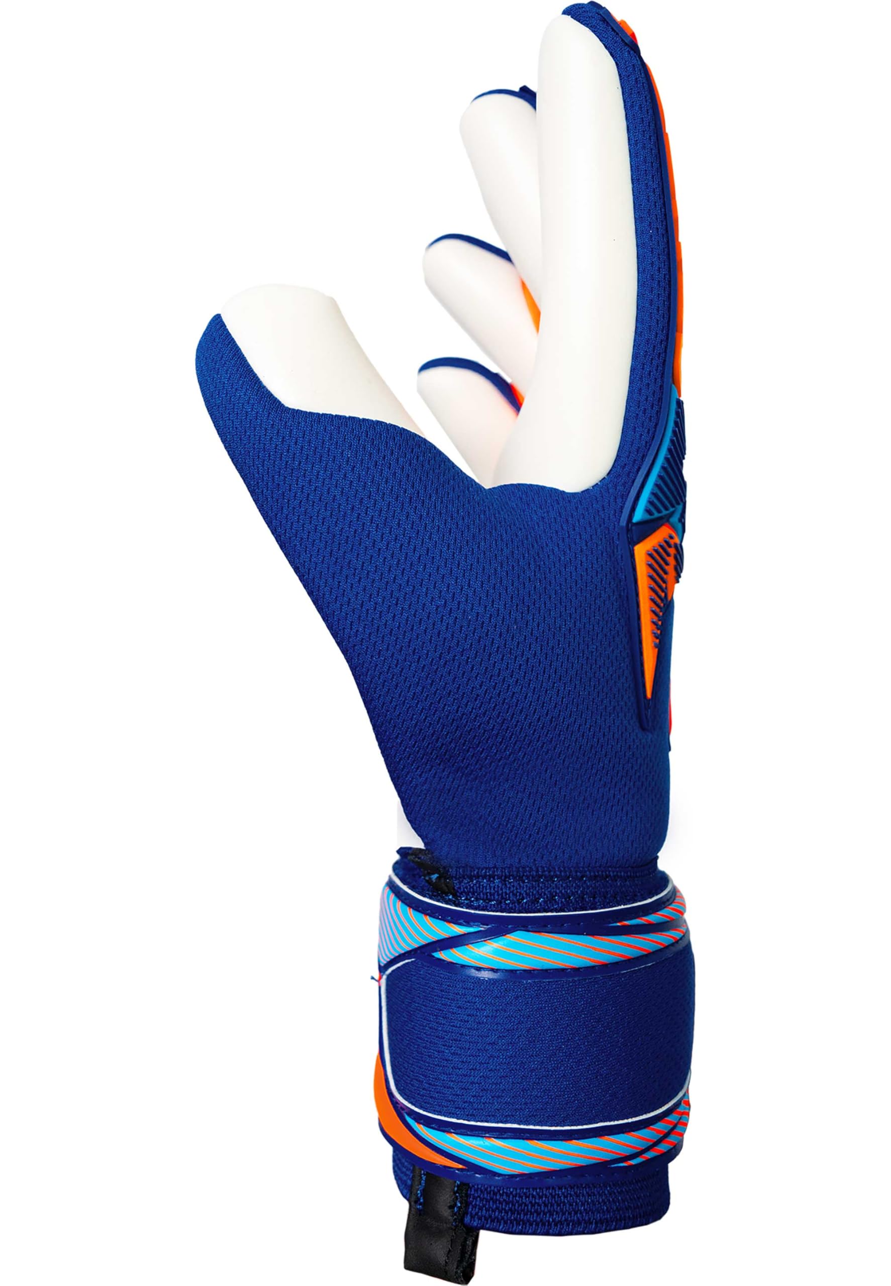 Reusch Guanti da portiere da uomo | ottima presa e vestibilità perfetta | traspiranti | per allenamenti e partite | erba sintetica ed erba naturale | taglie 7,5-11 | Attrakt Freegel Advance