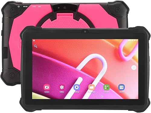 Luqeeg Tableta portátil para niños de 7 pulgadas, tableta Full HD 1080P, 10, CPU Octa Core, 4GB+32GB, 1960x1080, tableta educativa de aprendizaje