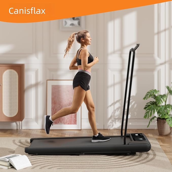 Caminadora Eléctrica Plegable 2.5HP con Inclinación Gris miniatura 7