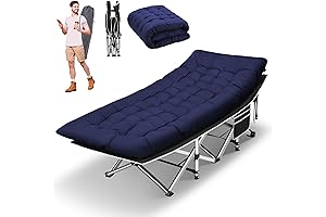 HABUTWAY Camping Cots for Sleeping with Mattress