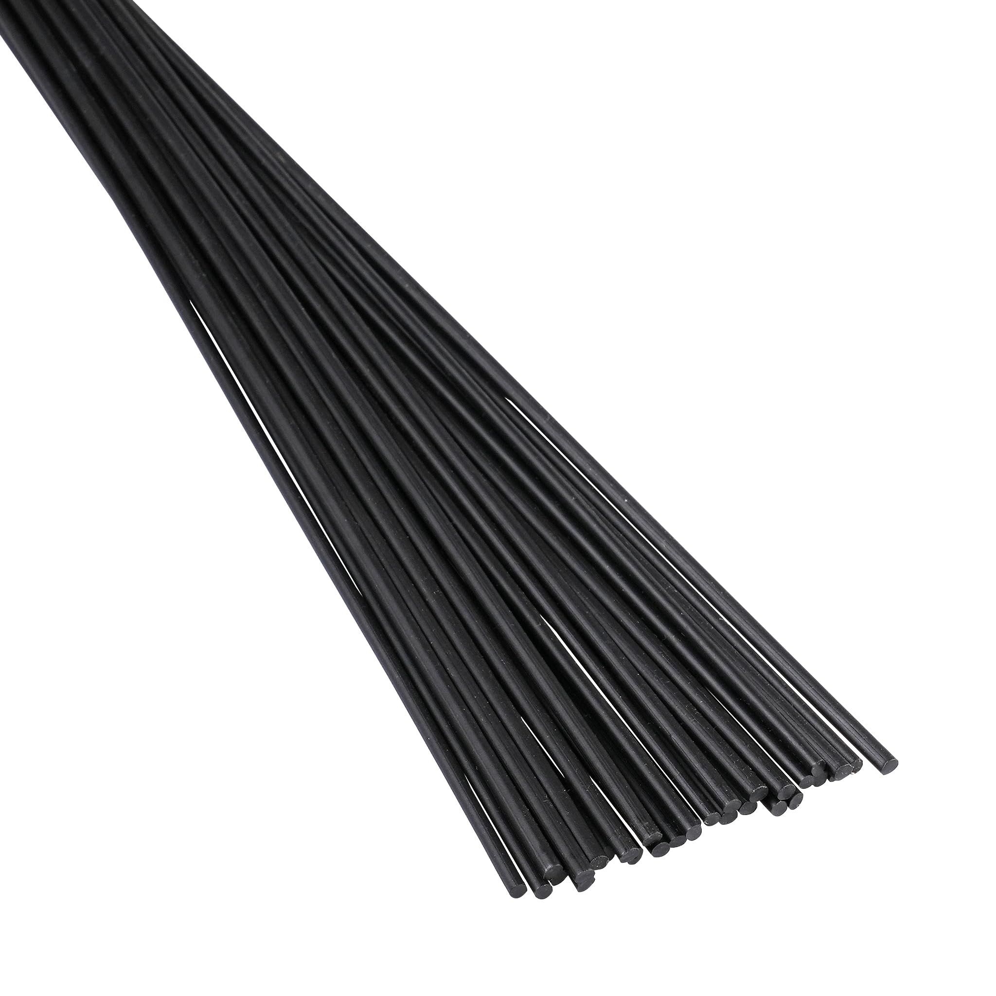 PBT Plastic Welding Rods, 1/8" diameter, 30 ft., Black