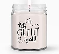 Vista 398 de Smile Theres - Velas de bola de fuego para mujeres, regalos para ella, esposa, novia, regalos de cumpleaños para mujeres, mamá, mejor amiga, vela