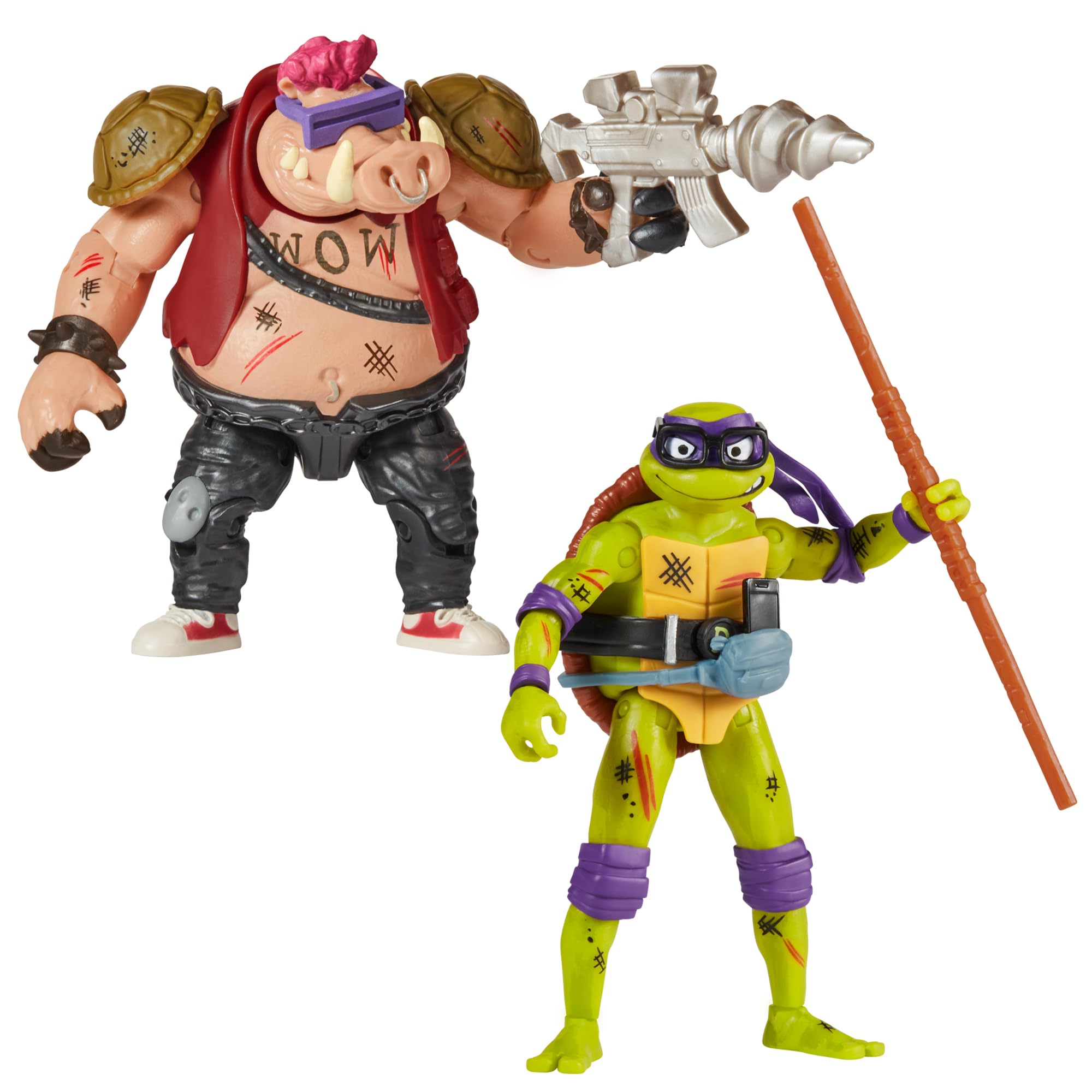 Teenage Mutant Ninja Turtles Donatello Contre Bebop