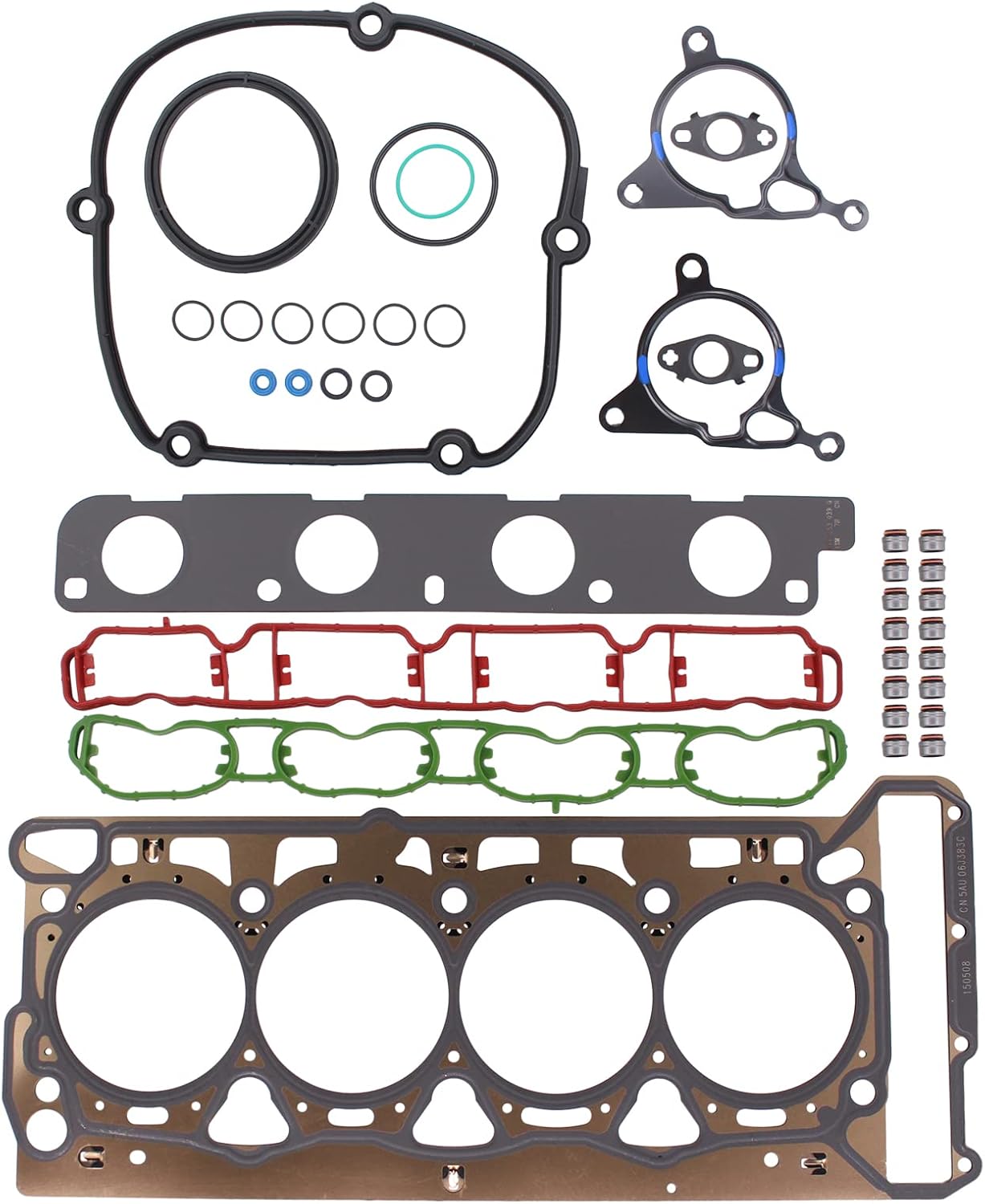 NewYall Cylinder Head Gasket Set for 1.8L/2.0L Engines