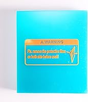 Vista 6 de 16-Pack Replacement Outside Lens Filter Covers 4.5"X5.25"X0.04" for Solar Auto Darkening Welding Helmet