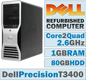 Amazon.com: Dell Precision T3400 MT/Core 2 Quad Q9450 @ 2.67 GHz/1GB ...