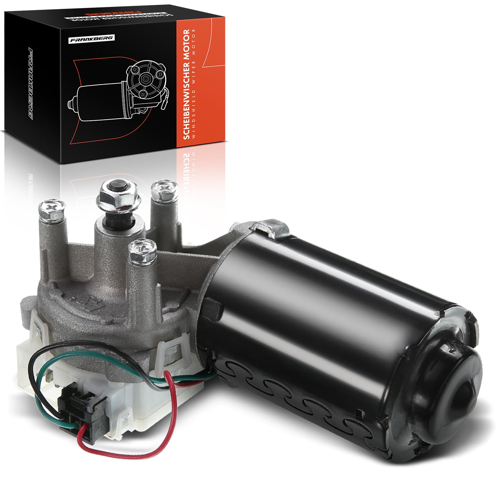 Frankberg 1x Windshield Wiper Motor Windscreen Wiper Motor Front Left Right Compatible With Seicento/600 187_ 0.9L 1.1L 1997-2010 Replace# 064342404010