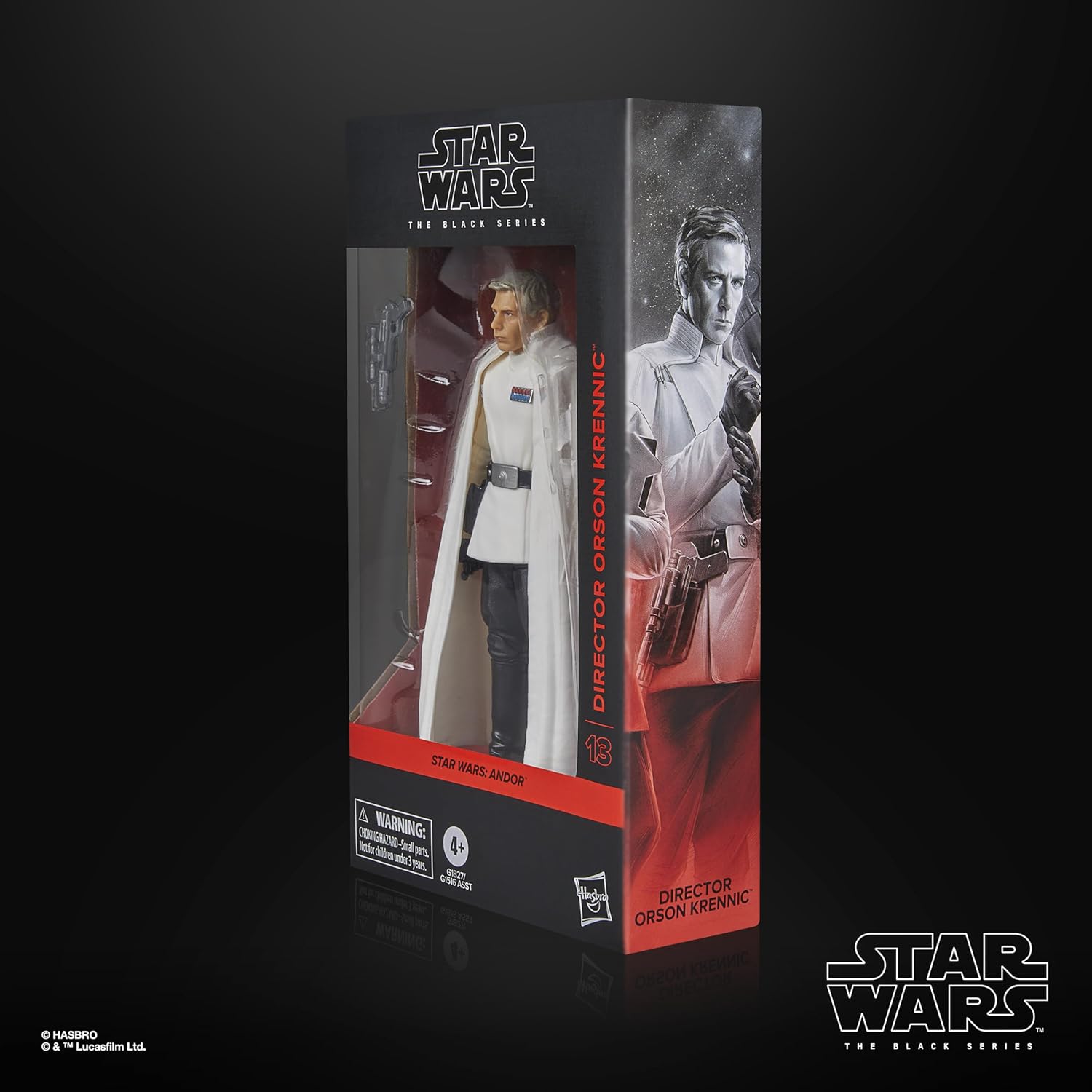 STAR WARS The Black Series Director Orson Krennic, Andor Collectible 6 Inch Action Figure - Image 12