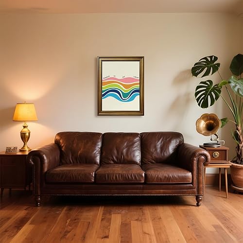 Miniatura 4 de Arte de pared con texto en inglés "Progress Is Not Lineal" (El progreso no es lineal) con cita motivacional vintage, póster con cita motivacional