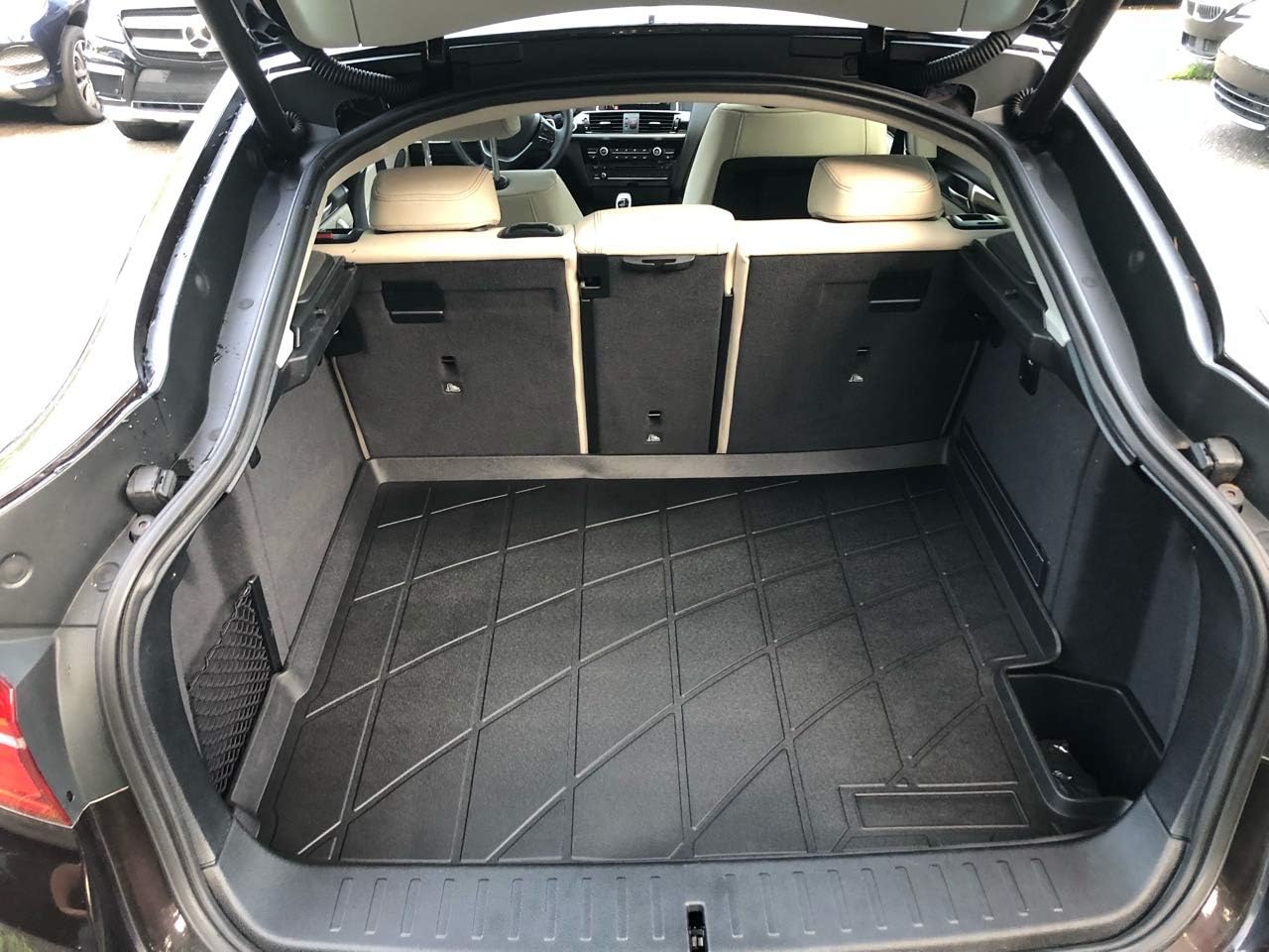 Cargo Liner - Trunk Mat for BMW X4 F26 2015-2018 Weather-Resistant, Non-Slip, Easy to Install, Laser Pre-Cut Design